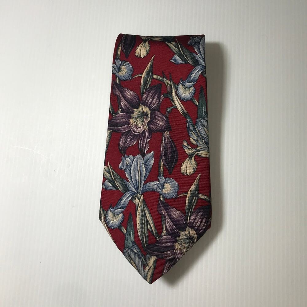 Charing Cross by Schreter Multicolor Floral Necktie